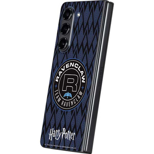Wizarding Worlds Harry Potter Team Ravenclaw Galaxy Z Fold5 5G Skin